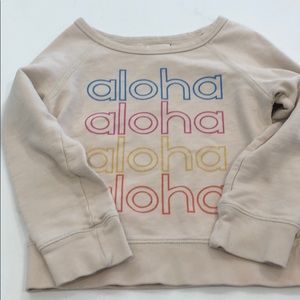 Peek Aloha sweatshirt